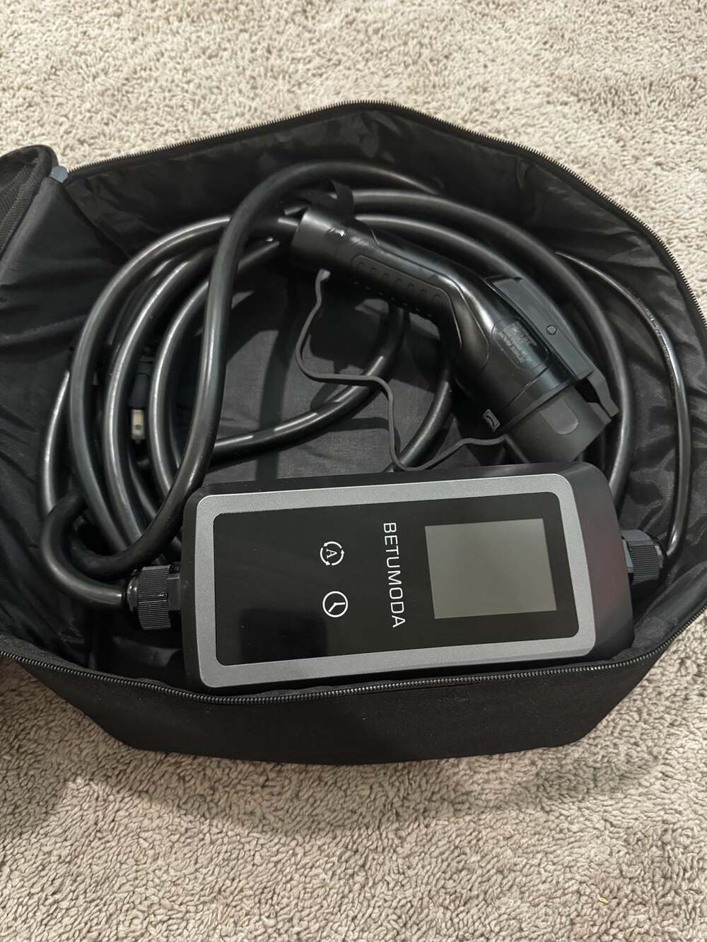 BETUMODA Level 1 Level 2 Portable EV Charger 16Amp 110V-240V 25Ft